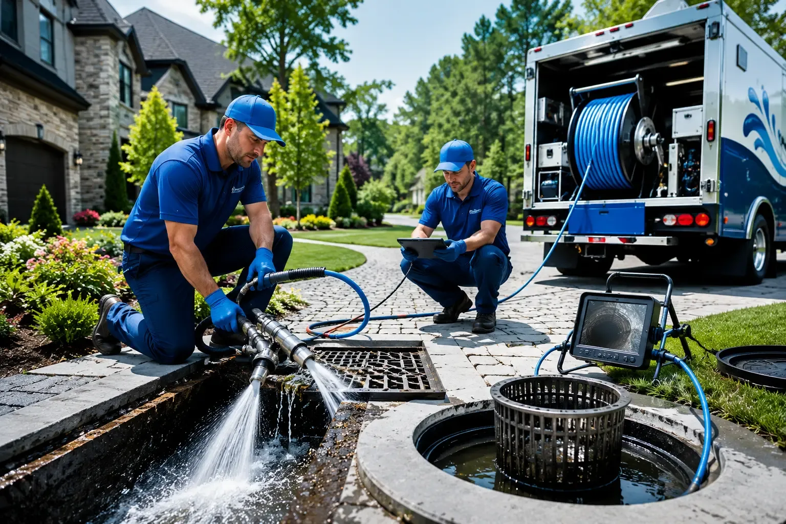 Local outdoor drain cleaning professionals in Hermitage, PA